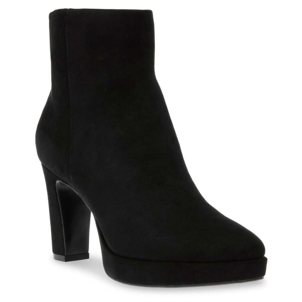 Anne Klein Jailene Boots Women's US 9 Black Round Toe Ankle Dress Bootie LION256